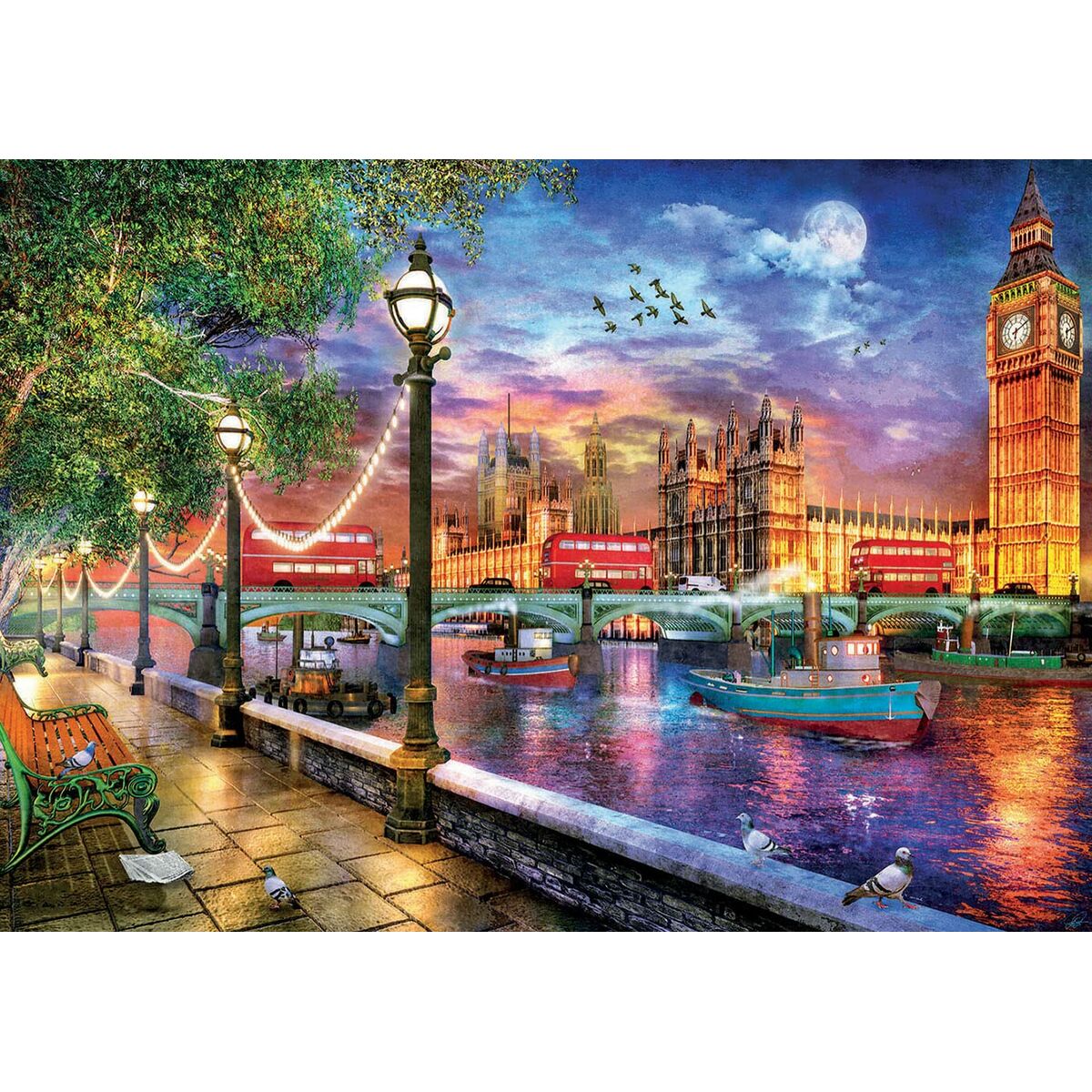 Παζλ Educa London at sunset 19046 2000 Τεμάχια